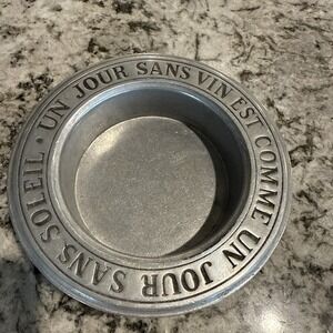 French Wine Bottle Holder Tray Un Jour Sans Vin Est Comme Un Jour Sans Soleil